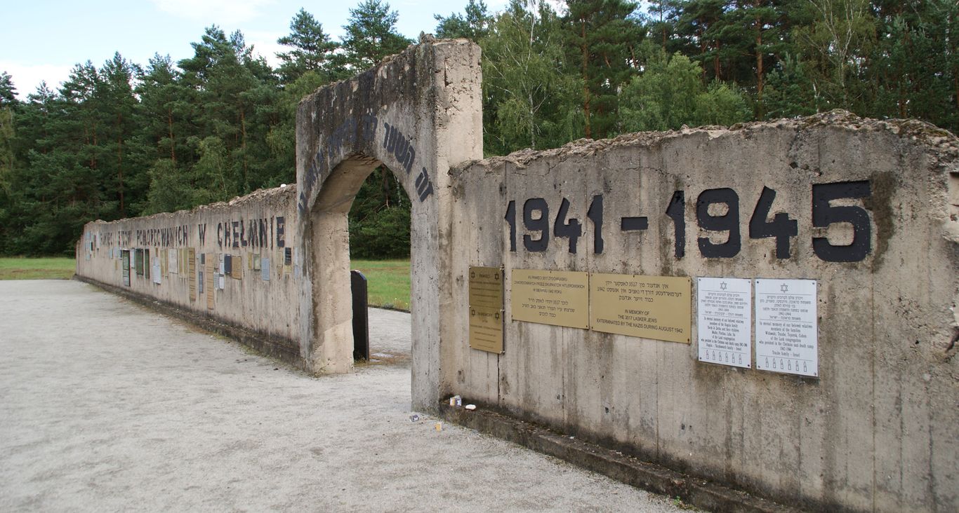 Sybil Morel - Vernichtungslager Chelmno - Gedenkmauer